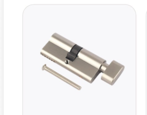 60mm thumbturn cylinder door lock