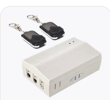 Roller shutter remote set with photocell