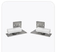 L and R style sliding door floor guide
