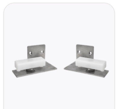 L and R style sliding door floor guide